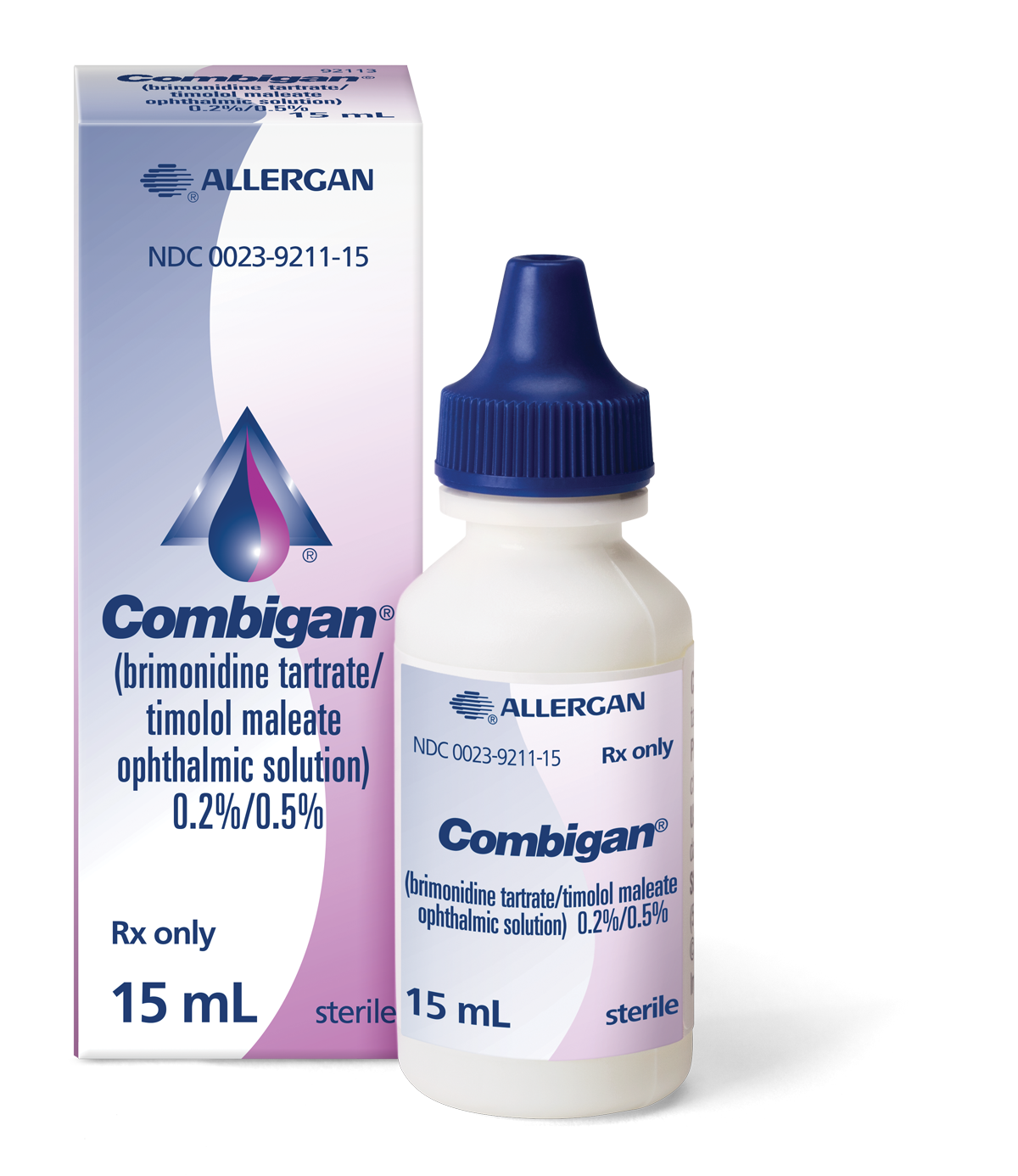 COMBIGAN 15 ML Box and Bottle